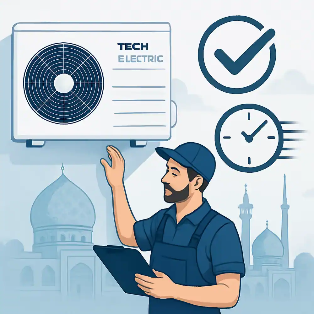 نمایندگی کولرگازی تک الکتریک قم رحیمی